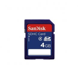 Paměťová karta 4GB SDHC Card Class 4 - SanDisk
